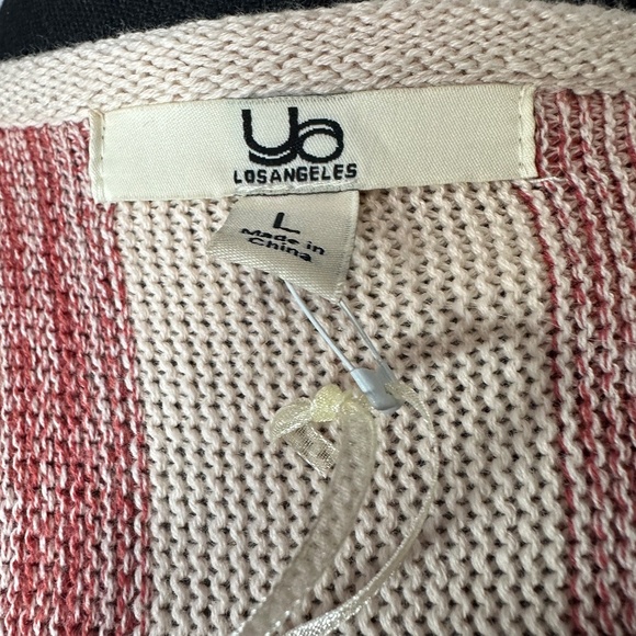 Cozy, Belted Wrap Cardigan by Ya Los Angeles Size Large - Picture 7 of 10